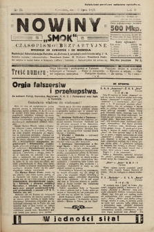Nowiny „Smok” : czasopismo bezpartyjne. 1923, nr 35