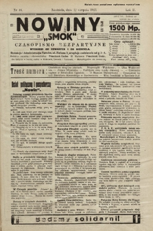 Nowiny „Smok” : czasopismo bezpartyjne. 1923, nr 46