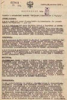 Komunikat W.C. 1943.06.24