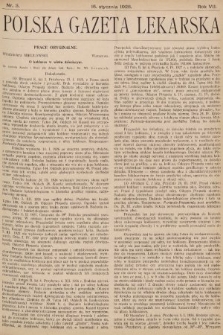 Polska Gazeta Lekarska. 1928, nr 3