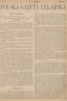 Polska Gazeta Lekarska. 1928, nr 8
