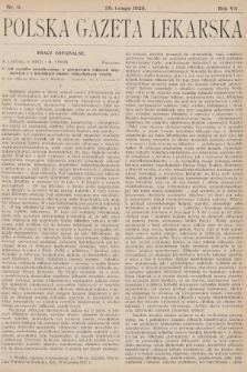 Polska Gazeta Lekarska. 1928, nr 9