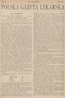Polska Gazeta Lekarska. 1928, nr 13