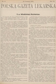 Polska Gazeta Lekarska. 1928, nr 18