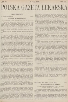Polska Gazeta Lekarska. 1928, nr 19