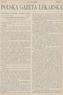 Polska Gazeta Lekarska. 1928, nr 21