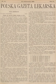 Polska Gazeta Lekarska. 1928, nr 44