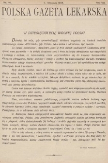 Polska Gazeta Lekarska. 1928, nr 46