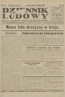 Dziennik Ludowy : organ Polskiej Partji Socjalistycznej. 1928, nr 82