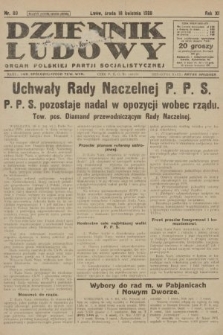 Dziennik Ludowy : organ Polskiej Partji Socjalistycznej. 1928, nr 89