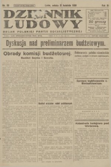 Dziennik Ludowy : organ Polskiej Partji Socjalistycznej. 1928, nr 92