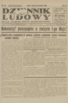 Dziennik Ludowy : organ Polskiej Partji Socjalistycznej. 1928, nr 98