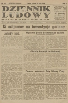 Dziennik Ludowy : organ Polskiej Partji Socjalistycznej. 1928, nr 108