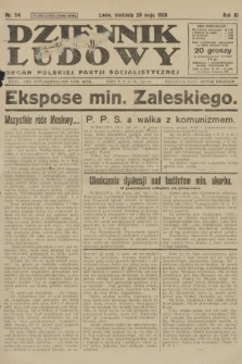 Dziennik Ludowy : organ Polskiej Partji Socjalistycznej. 1928, nr 114
