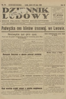 Dziennik Ludowy : organ Polskiej Partji Socjalistycznej. 1928, nr 118