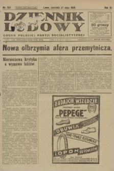 Dziennik Ludowy : organ Polskiej Partji Socjalistycznej. 1928, nr 120