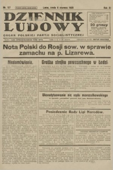 Dziennik Ludowy : organ Polskiej Partji Socjalistycznej. 1928, nr 127