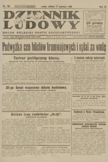 Dziennik Ludowy : organ Polskiej Partji Socjalistycznej. 1928, nr 135