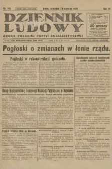 Dziennik Ludowy : organ Polskiej Partji Socjalistycznej. 1928, nr 145