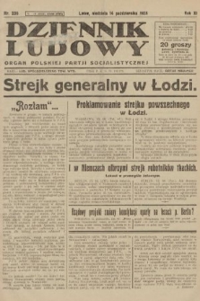 Dziennik Ludowy : organ Polskiej Partji Socjalistycznej. 1928, nr  236