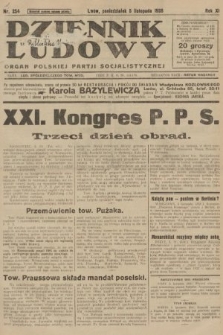 Dziennik Ludowy : organ Polskiej Partji Socjalistycznej. 1928, nr  254