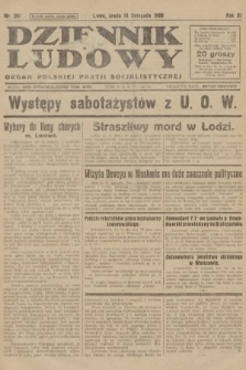 Dziennik Ludowy : organ Polskiej Partji Socjalistycznej. 1928, nr  261