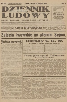 Dziennik Ludowy : organ Polskiej Partji Socjalistycznej. 1928, nr  262