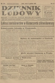 Dziennik Ludowy : organ Polskiej Partji Socjalistycznej. 1928, nr  279