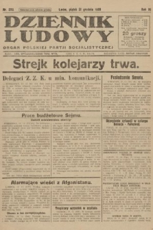 Dziennik Ludowy : organ Polskiej Partji Socjalistycznej. 1928, nr  292