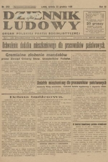 Dziennik Ludowy : organ Polskiej Partji Socjalistycznej. 1928, nr  293