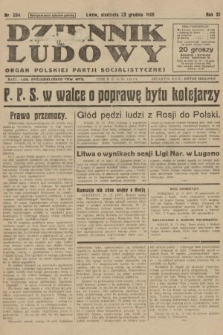 Dziennik Ludowy : organ Polskiej Partji Socjalistycznej. 1928, nr  294