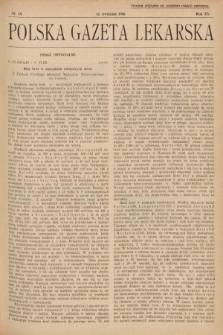 Polska Gazeta Lekarska. 1936, nr 15