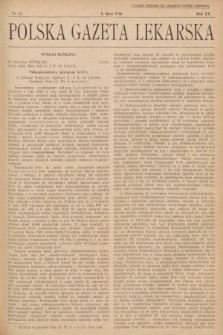 Polska Gazeta Lekarska. 1936, nr 27