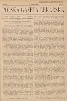 Polska Gazeta Lekarska. 1936, nr 46