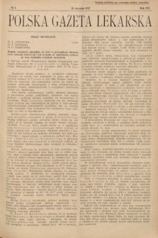 Polska Gazeta Lekarska. 1937, nr 5