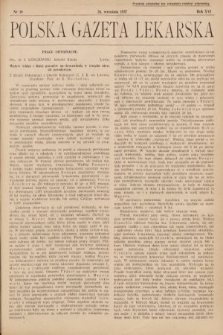 Polska Gazeta Lekarska. 1937, nr 39