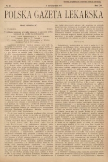 Polska Gazeta Lekarska. 1937, nr 40