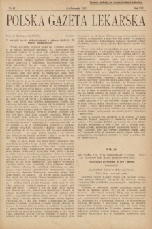 Polska Gazeta Lekarska. 1937, nr 47