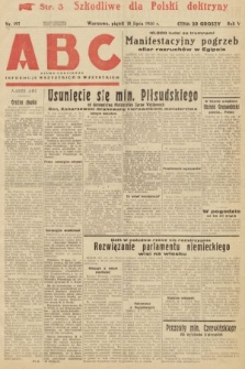 ABC : pismo codzienne : informuje wszystkich o wszystkiem. 1930, nr 197