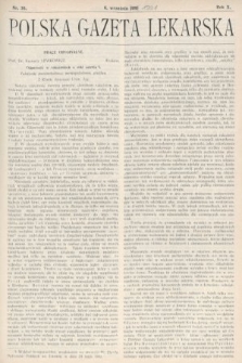 Polska Gazeta Lekarska : dawniej Gazeta Lekarska, Przegląd Lekarski oraz Czasopismo Lekarskie i Lwowski Tygodnik Lekarski. 1931, nr 36