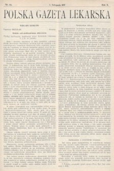 Polska Gazeta Lekarska : dawniej Gazeta Lekarska, Przegląd Lekarski oraz Czasopismo Lekarskie i Lwowski Tygodnik Lekarski. 1931, nr 44