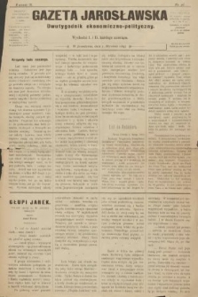 Gazeta Jarosławska : dwutygodnik ekonomiczno-polityczny. 1893, nr 30