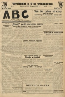 ABC : pismo codzienne : informuje wszystkich o wszystkiem. 1934, nr 9