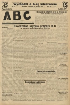 ABC : pismo codzienne : informuje wszystkich o wszystkiem. 1934, nr 10 [ocenzurowany]