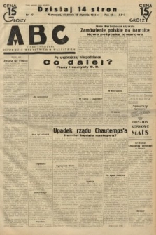 ABC : pismo codzienne : informuje wszystkich o wszystkiem. 1934, nr 27