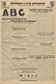 ABC : pismo codzienne : informuje wszystkich o wszystkiem. 1934, nr 30