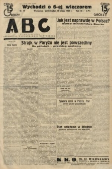 ABC : pismo codzienne : informuje wszystkich o wszystkiem. 1934, nr 42