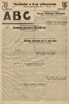 ABC : pismo codzienne : informuje wszystkich o wszystkiem. 1934, nr 53