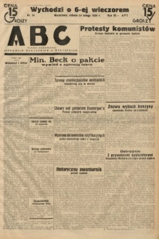 ABC : pismo codzienne : informuje wszystkich o wszystkiem. 1934, nr 54