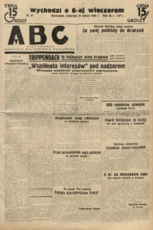 ABC : pismo codzienne : informuje wszystkich o wszystkiem. 1934, nr 87